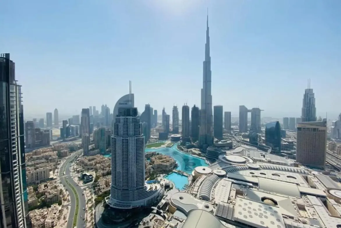 Address Fountain Hotel Burj Khalifa Fountain Views 두바이 아파트