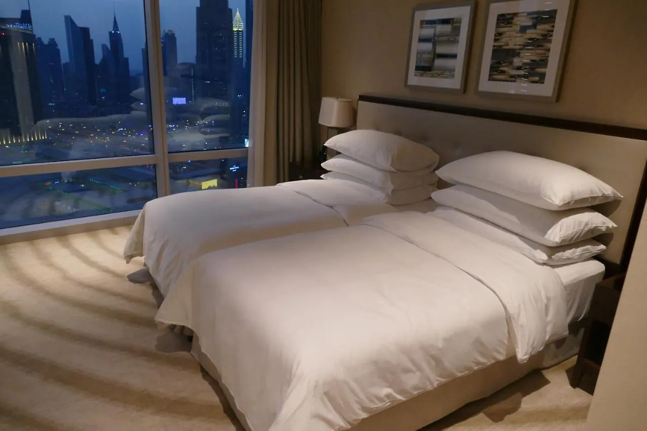 Address Fountain Hotel Burj Khalifa Fountain Views Dubai Apartment