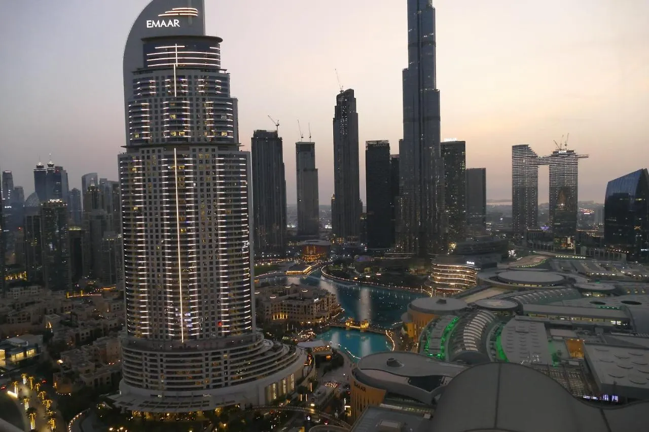 Address Fountain Hotel Burj Khalifa Fountain Views Dubai United Arab Emirates